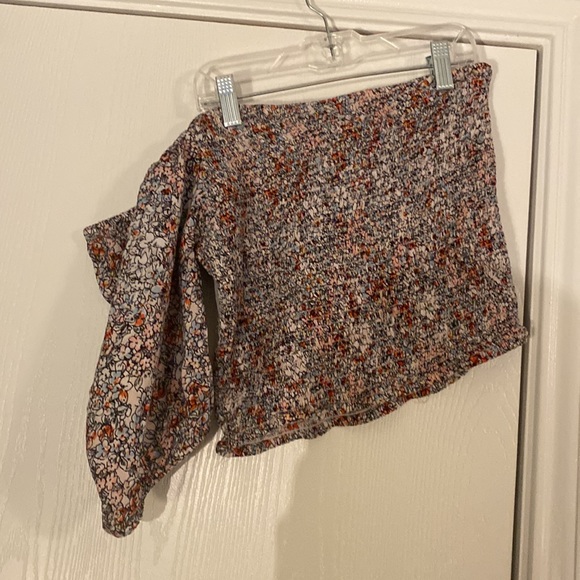 Tube top with one sleeve size Large Willow & Root - Picture 3 of 5